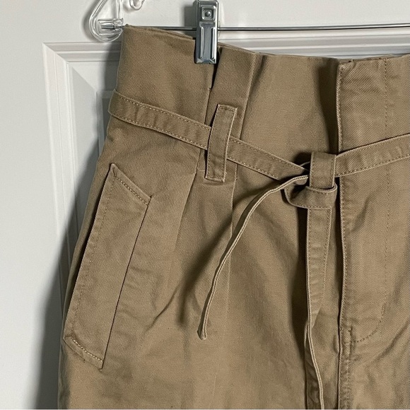 New! Madewell Paperbag Trench Trousers in (Re)generative Chino 35184 - Picture 6 of 16